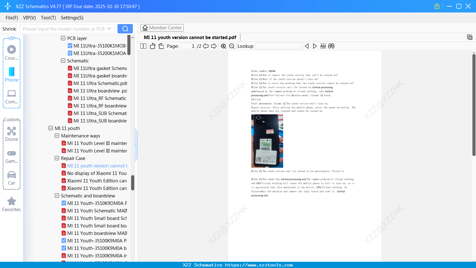Xiaomi MI 11 Youth Version Cannot Be Started